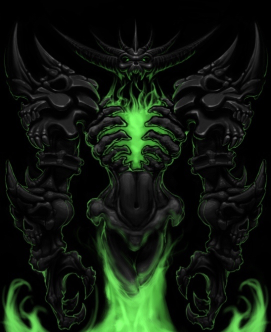 Green Nevermore Soulstealer HoN alt avatar